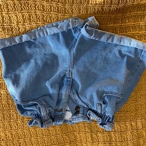 High waisted shorts